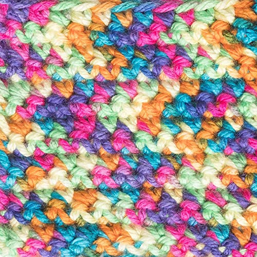 image for Caron Simply Soft Paints Yarn-Rainbow Bright, Rainbow Bright #21009, 2