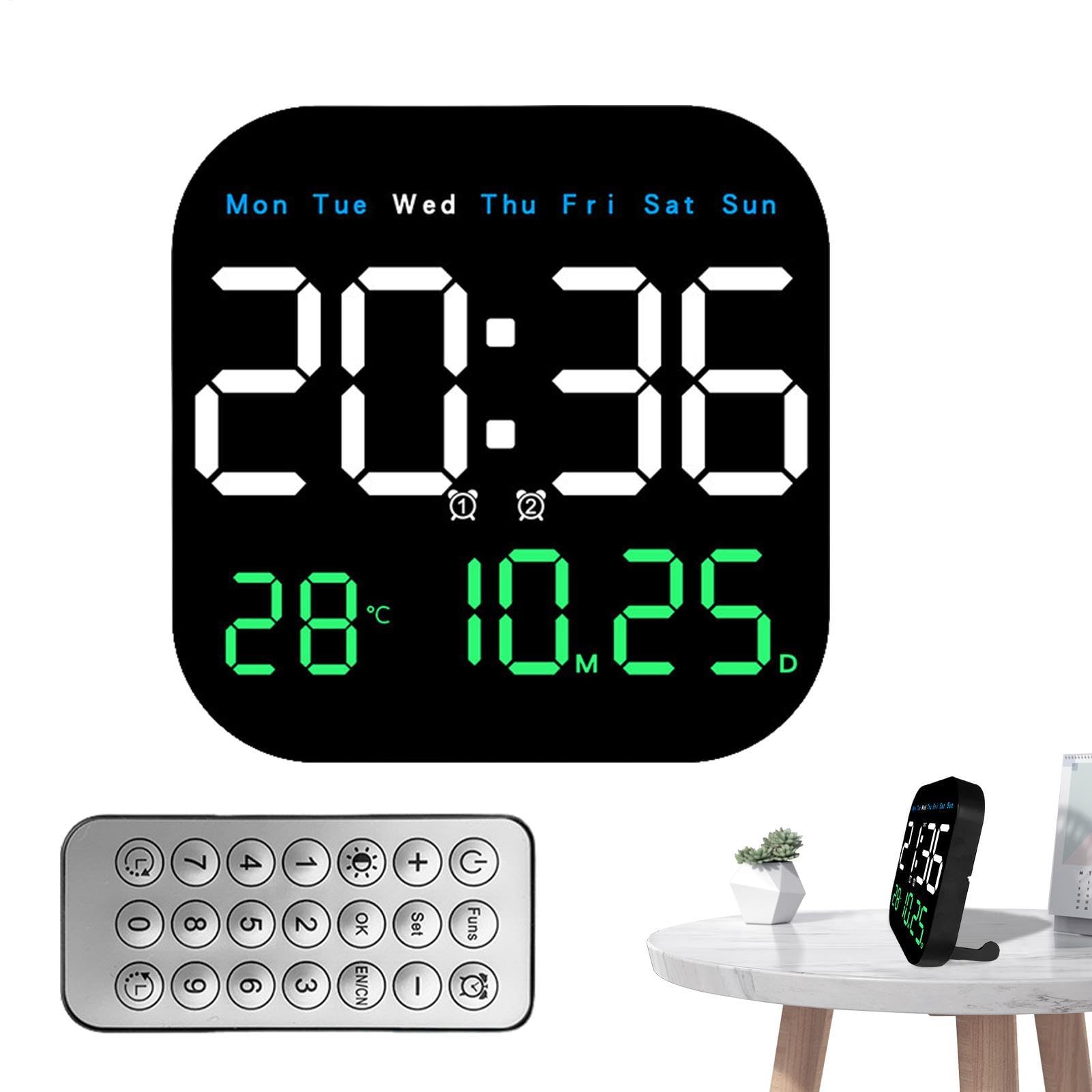 Horloge murale numérique LED pour optimiser le confort de votre classe