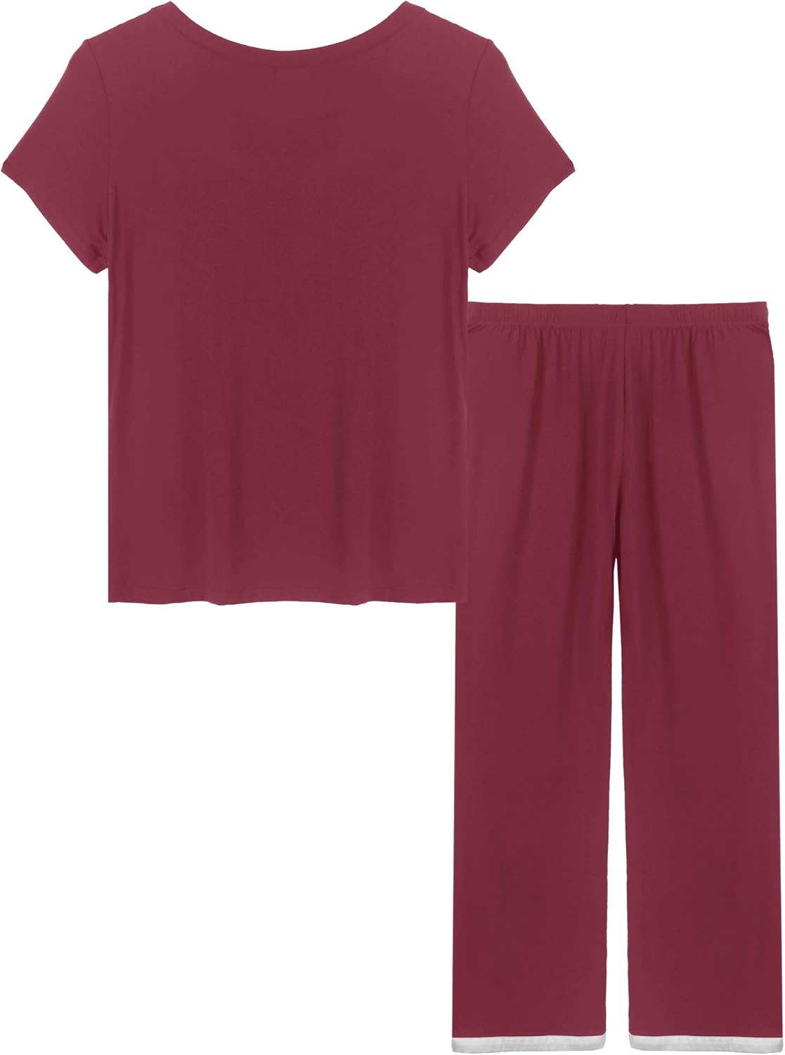 Joyaria Cooling Pajamas Bamboo Viscose Lightweight PJs Set Women Wicking Sleepwear for Night Sweat S-XXL - Image 3