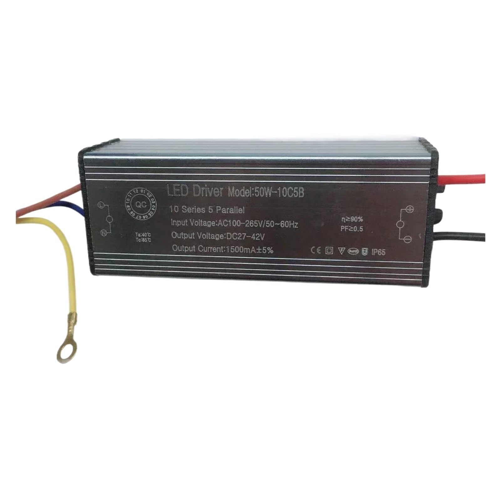 Alimentatore switching Alimentatore driver impermeabile a corrente costante for LED, for faretti da esterno, for illuminazione stradale, isolato, ad ampio voltaggio, 1-500 W(40W1200ma)