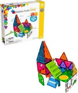 Magna-Tiles Set da 28 pezzi di piastrelle magnetic