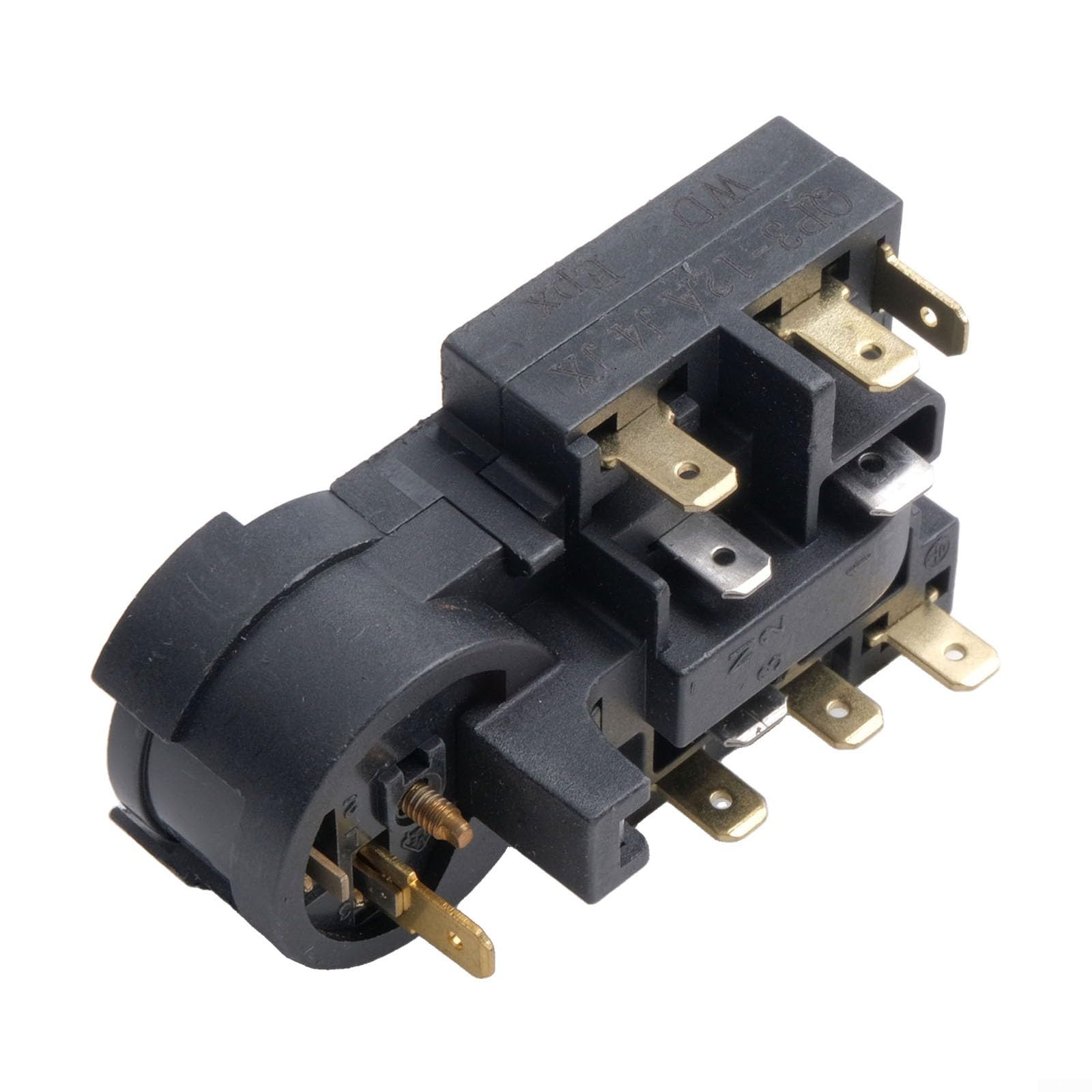 QP3-12A Relè Avvio Frigorifero, Compressore Overload Protector, Plastica e Metallo Starter Componente (1PCS)