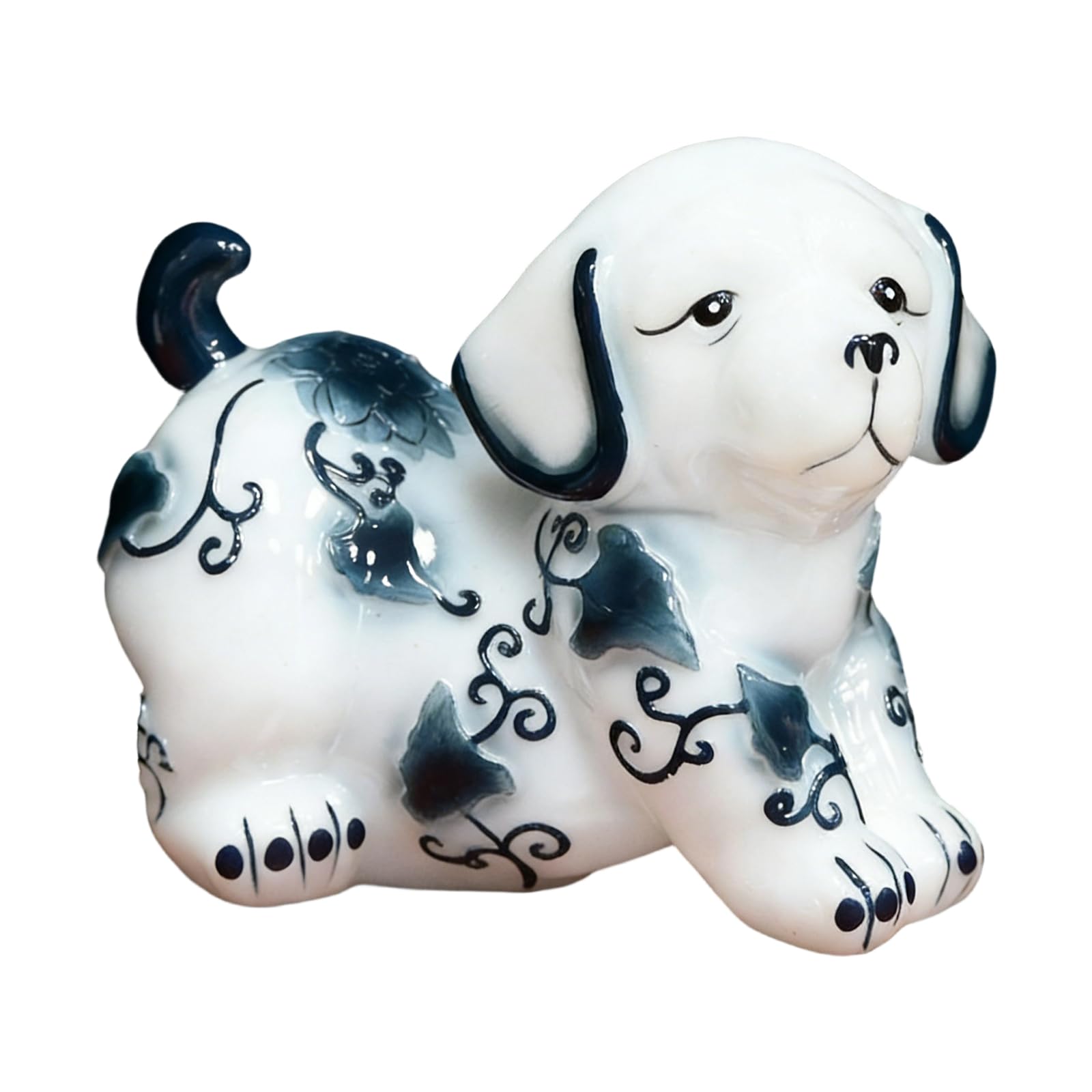 Msioytog Lovely Animal Night Light LED Lighting Bedside Sleep Lamp Kitten Dog Figure Resin Lamp for Bedroom Living Room Kitten Dog Figure Resin