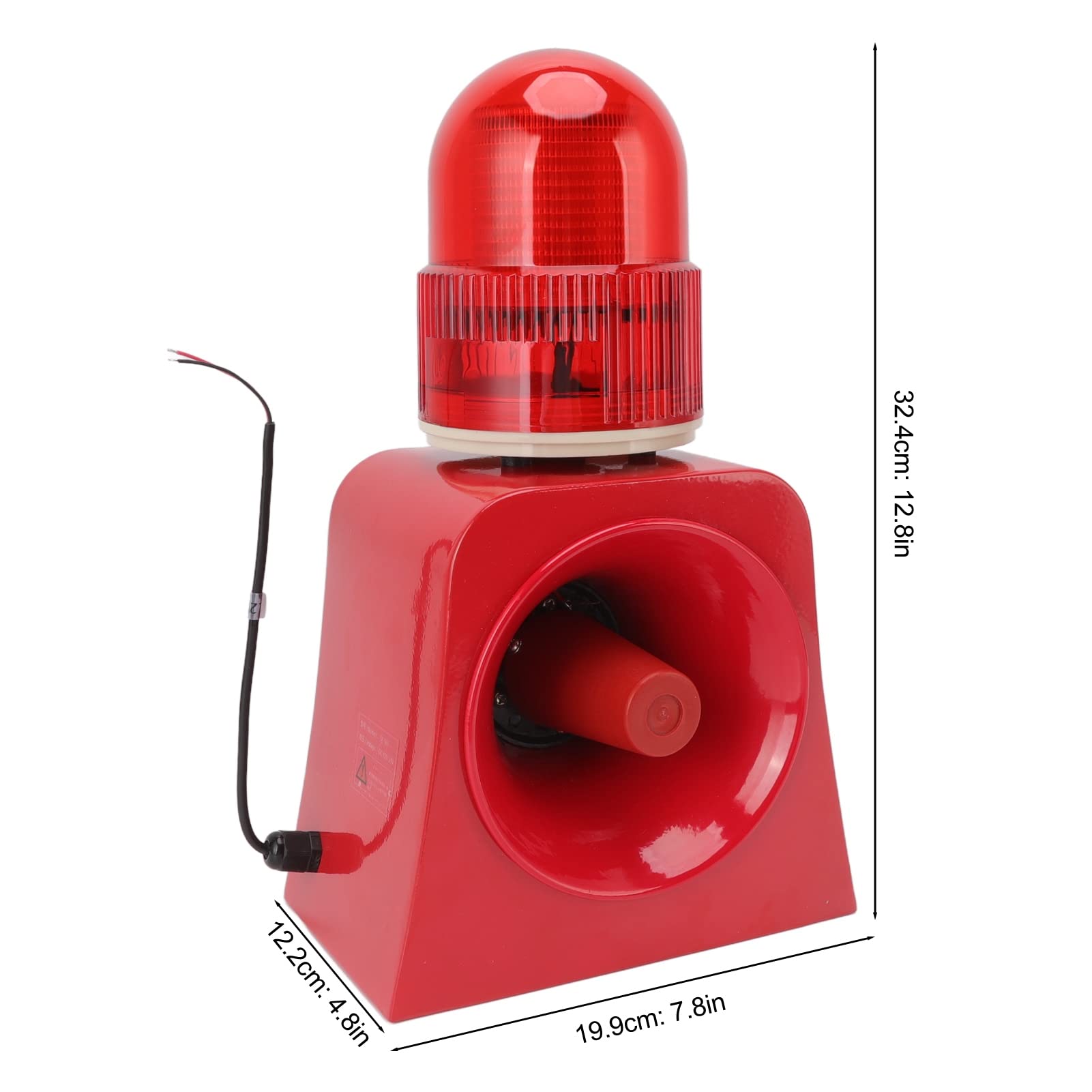 Alarme Extérieure IP65 Économie d'Énergie Personnalisable Sirène Puissante pour Écoles Universités Piscines Parcs et Stades Sécurité 24/7