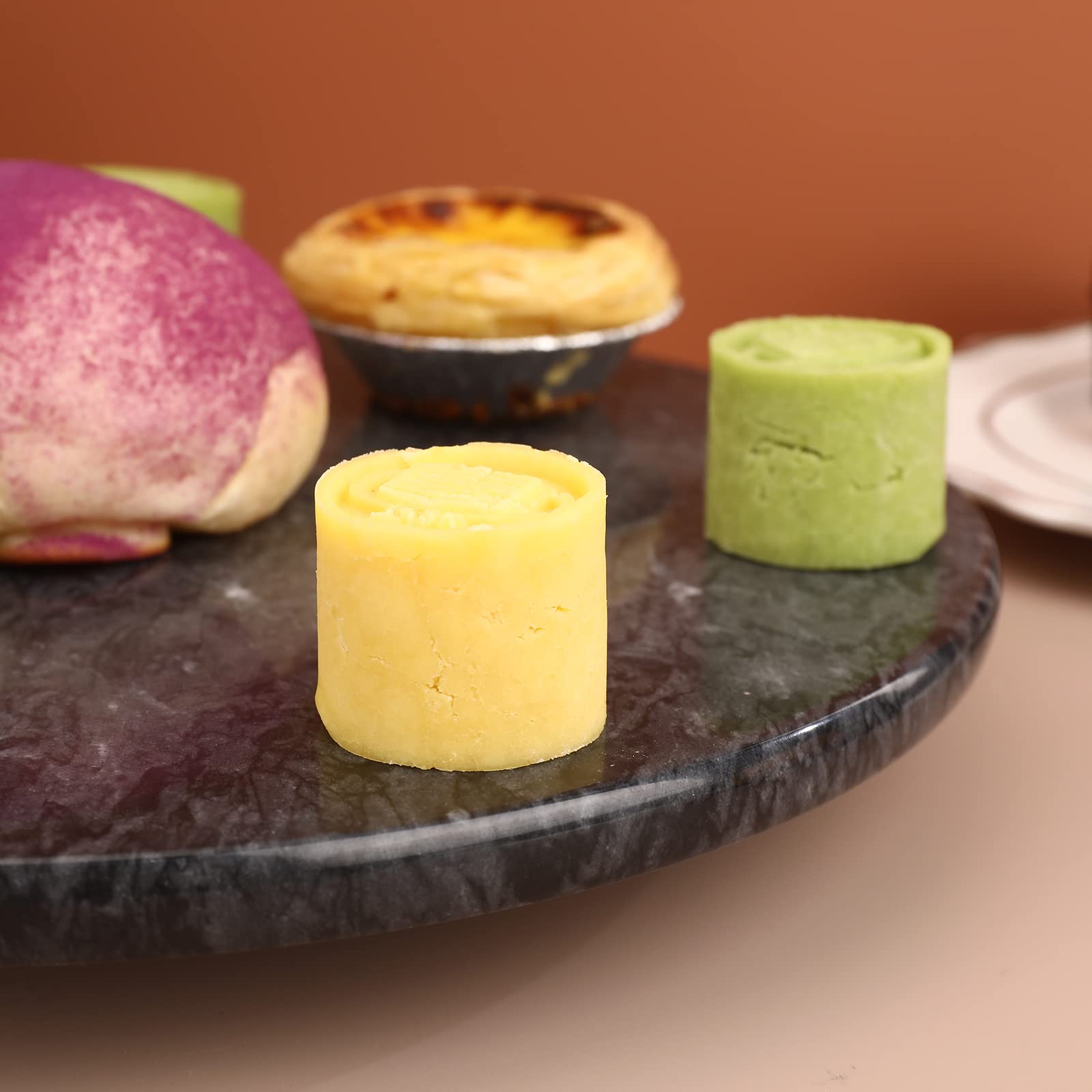 大理石のケーキスタンド パール金属 回転台 ケーキ 30cm 大理石 ケーキスタンド スイーツ