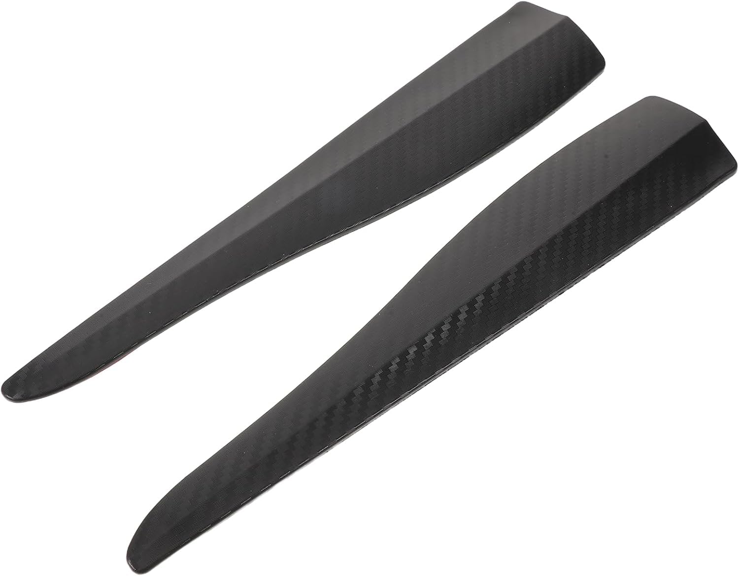 R-timer 2Pcs Car Front Bumper Protector for VW ID.4 (ID4) 2020-2024, Corner Spoiler Wing Aerodynamic Anti-Scratch Splitter Lip