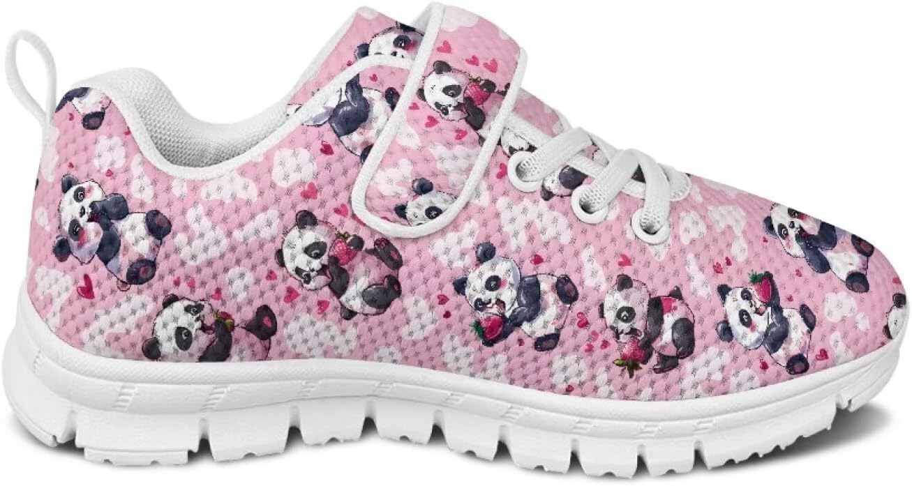 Girls Active Sneakers Boys Running Shoes Kids Slip On Trainers