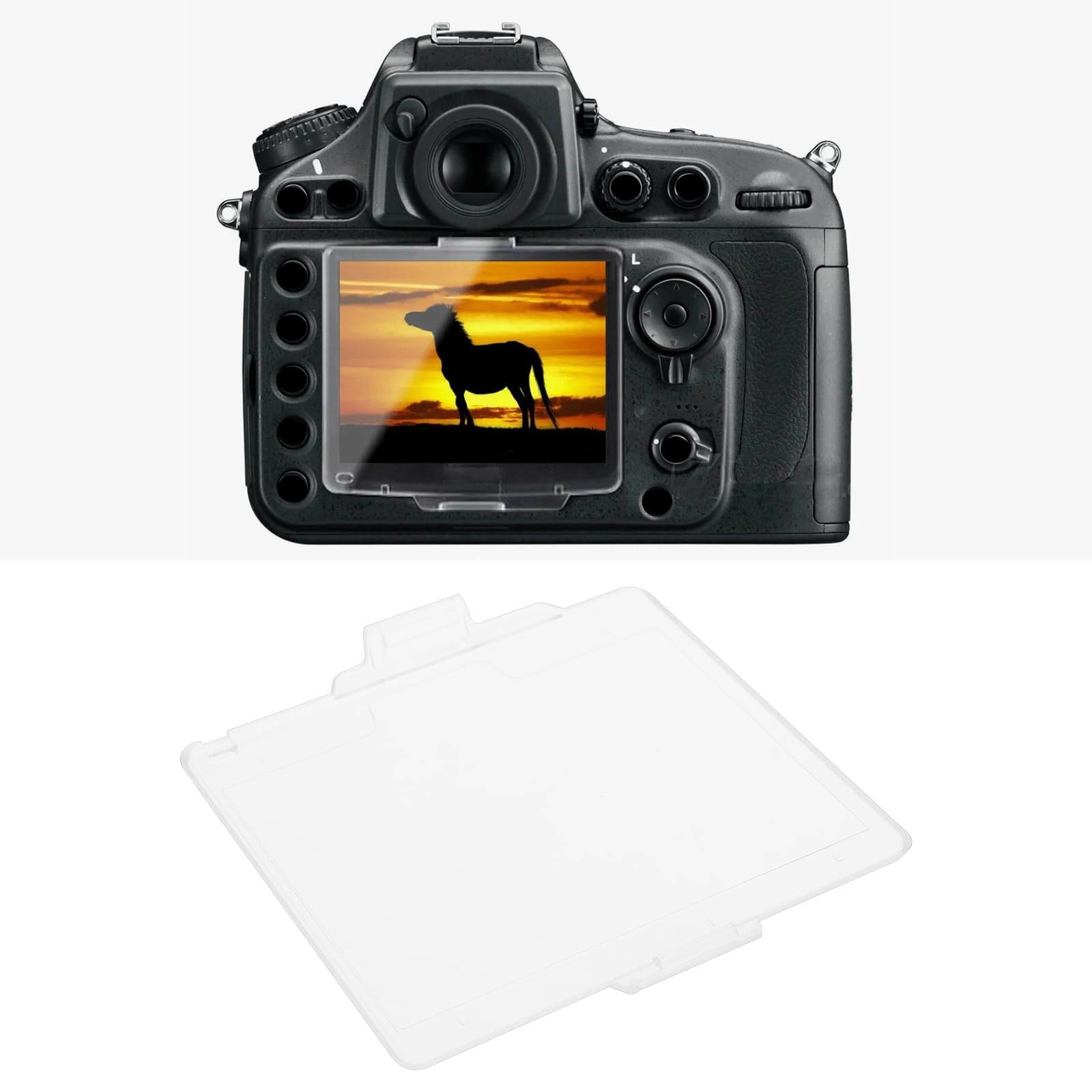 2x LCD Screen Cover Trasparente Compatibile con Nikon D800 D800E D810 BM-12