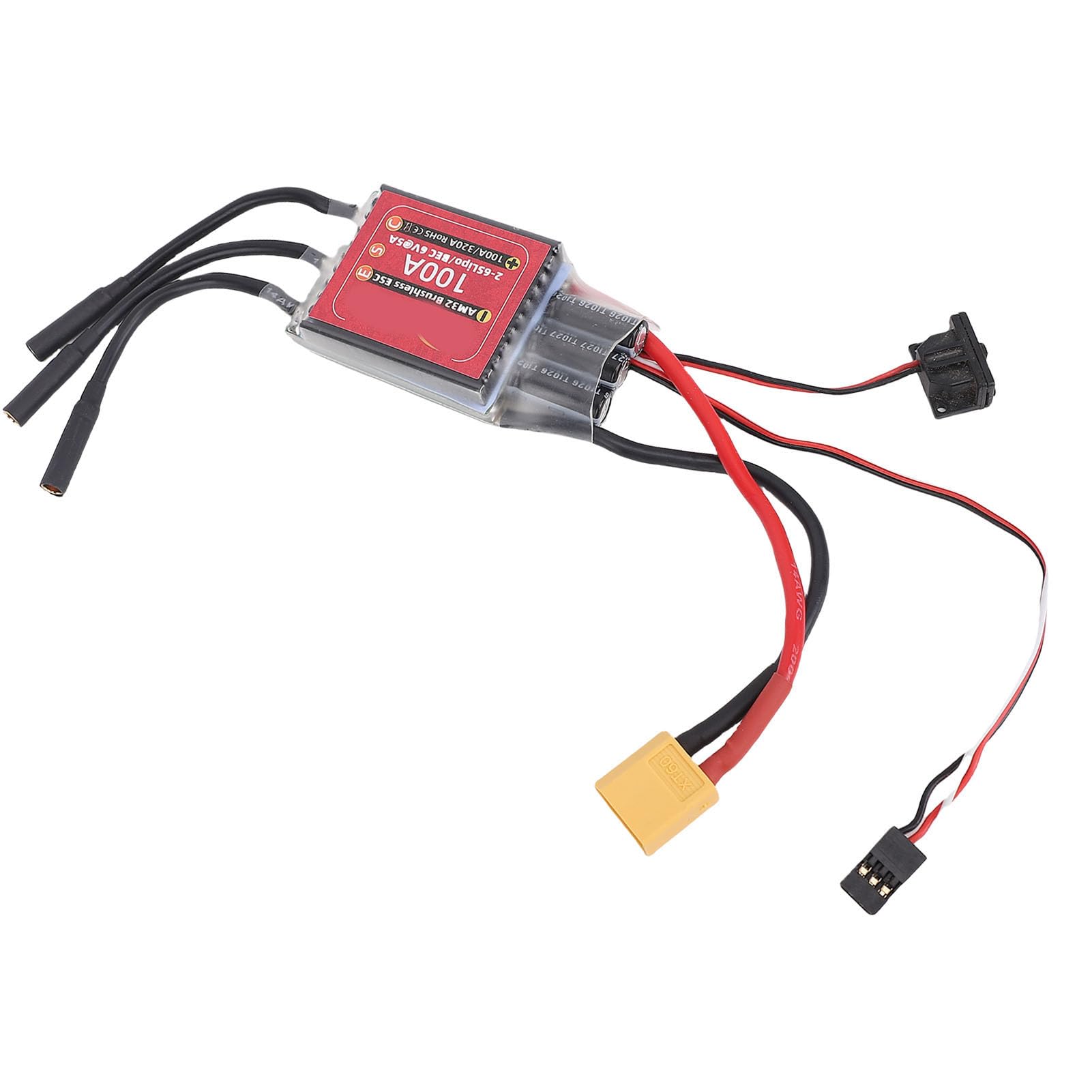 Open Source 100A Brushless ESC do 3650 3665 3670 3674 Silników