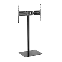 Meliconi STAND 600 FLOOR | Supporto TV da terra con resistente colonna in alluminio