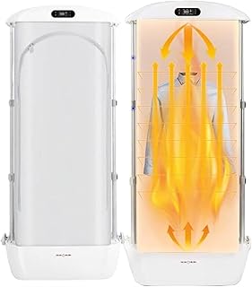 NIUSAIFEI Máquina de Planchado a Vapor de 1500 W, Secadora automática, Planchado a Vapor con eliminación de Arrugas, Funcionamiento con un Solo botón (Color: Blanco)