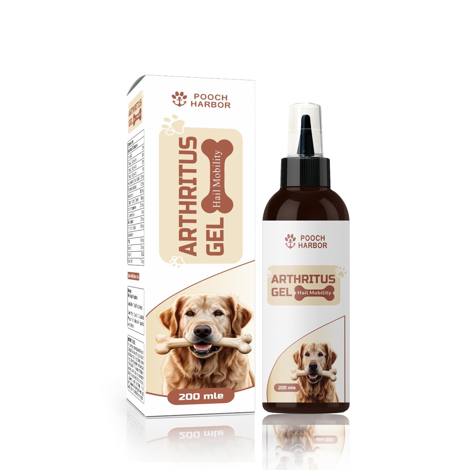 Pooch Harbor Arthritus Gel for Tendons, Ligaments & Cartilage