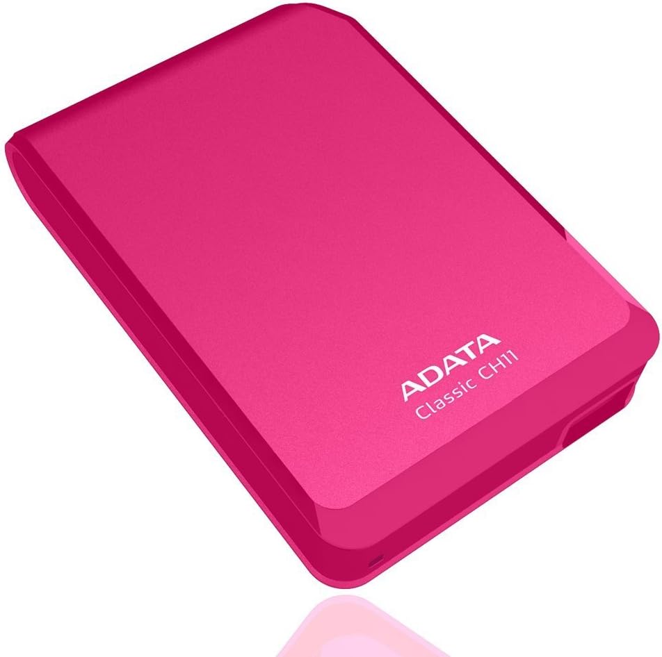 ADATA CH11 750 GB USB 3.0 External Hard Drive ACH11-750GU3-CWH (White)