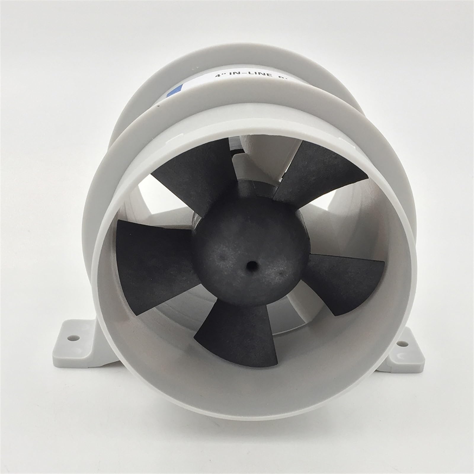 In Line BGE Blower 12 Volt 4'' Diametro Tubo Adatto Barca Marina Bianco Soffiatore per Motori marini