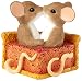 Enesco Charming Tails Gift Sweet Pie Figurine, 2.375-Inch