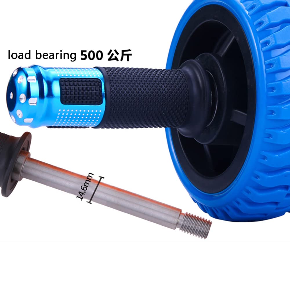 XININ 15cm Zweiräder Legierung Stahllager Bauch Fitness Räder Kein Rauschen Ab Roller Für Übungsmuskelausrüstung Ausrüstung