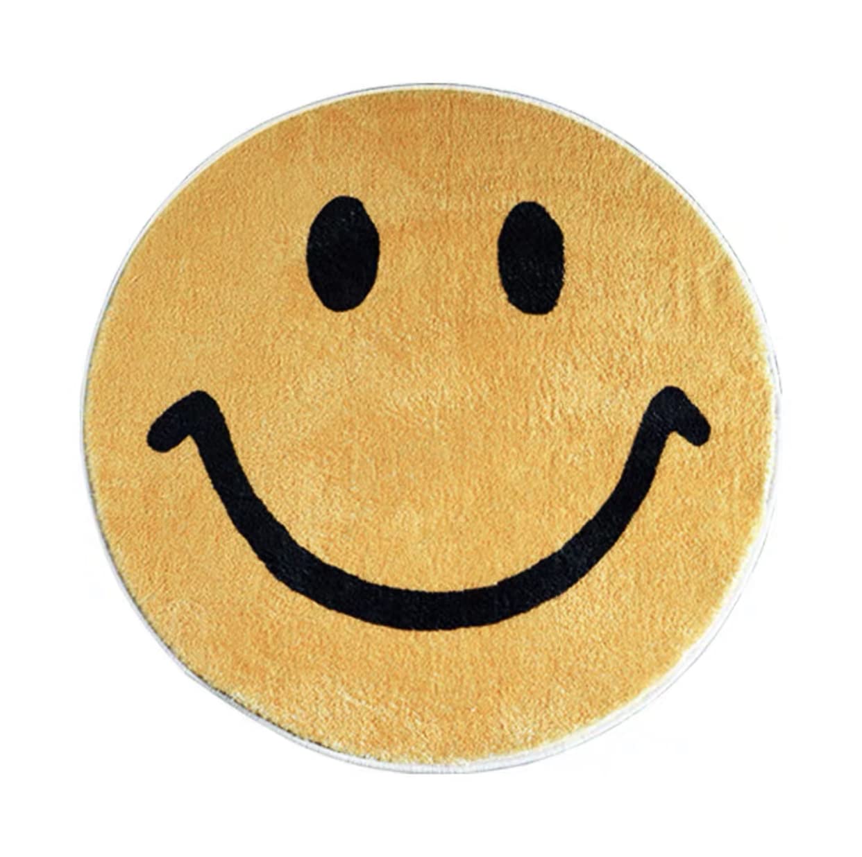 Amazon.com: Generic Yellow Smiley Face Round Area Rug, 31.5 Inch x