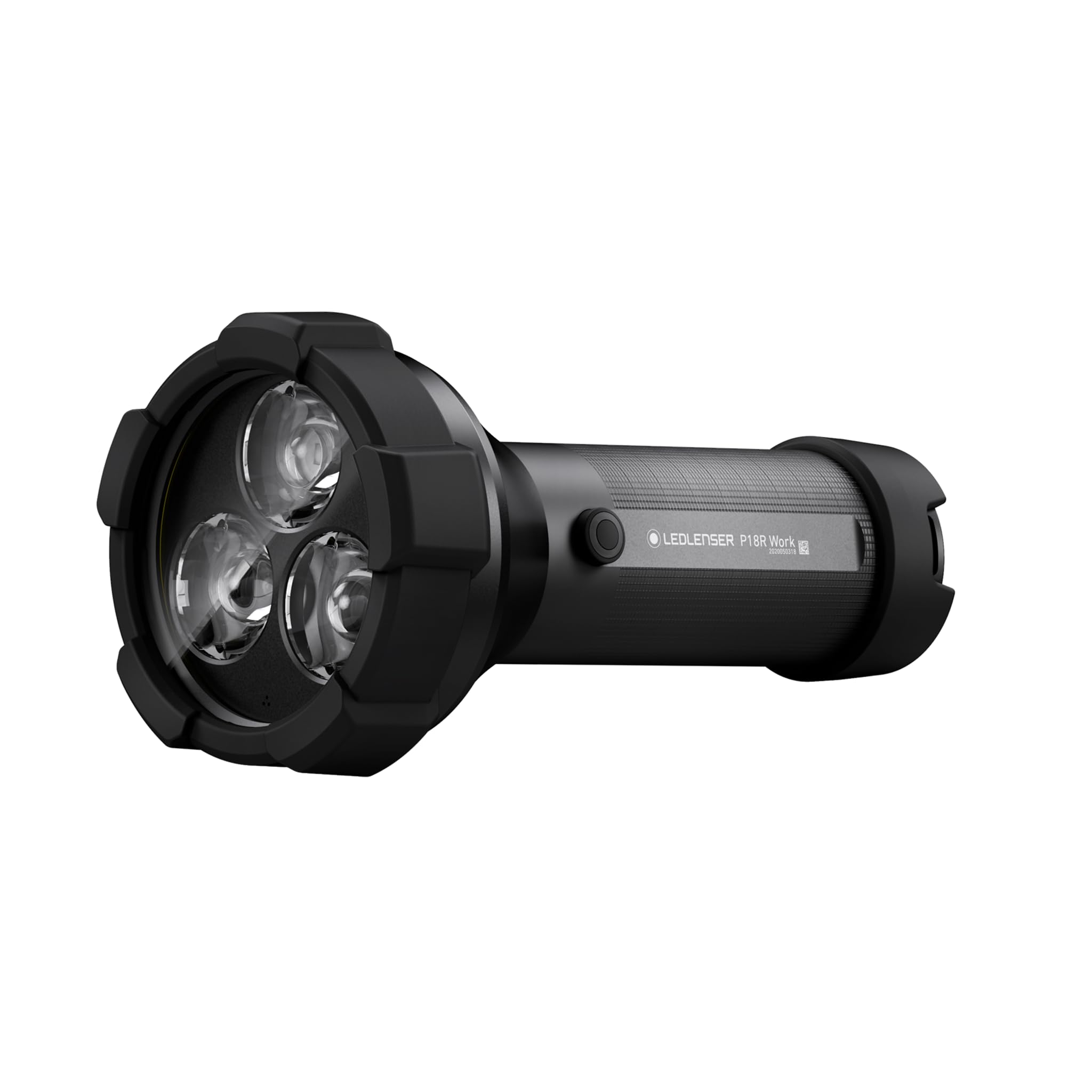 Ledlenser P18R Work Robust latarka LED, szperacz, akumulator litowy z możliwością ładowania, 4500 lumenów, regulacja ostrości, technologia X-Lens, zasięg światła 720 m, magnetyczny kabel ładujący USB