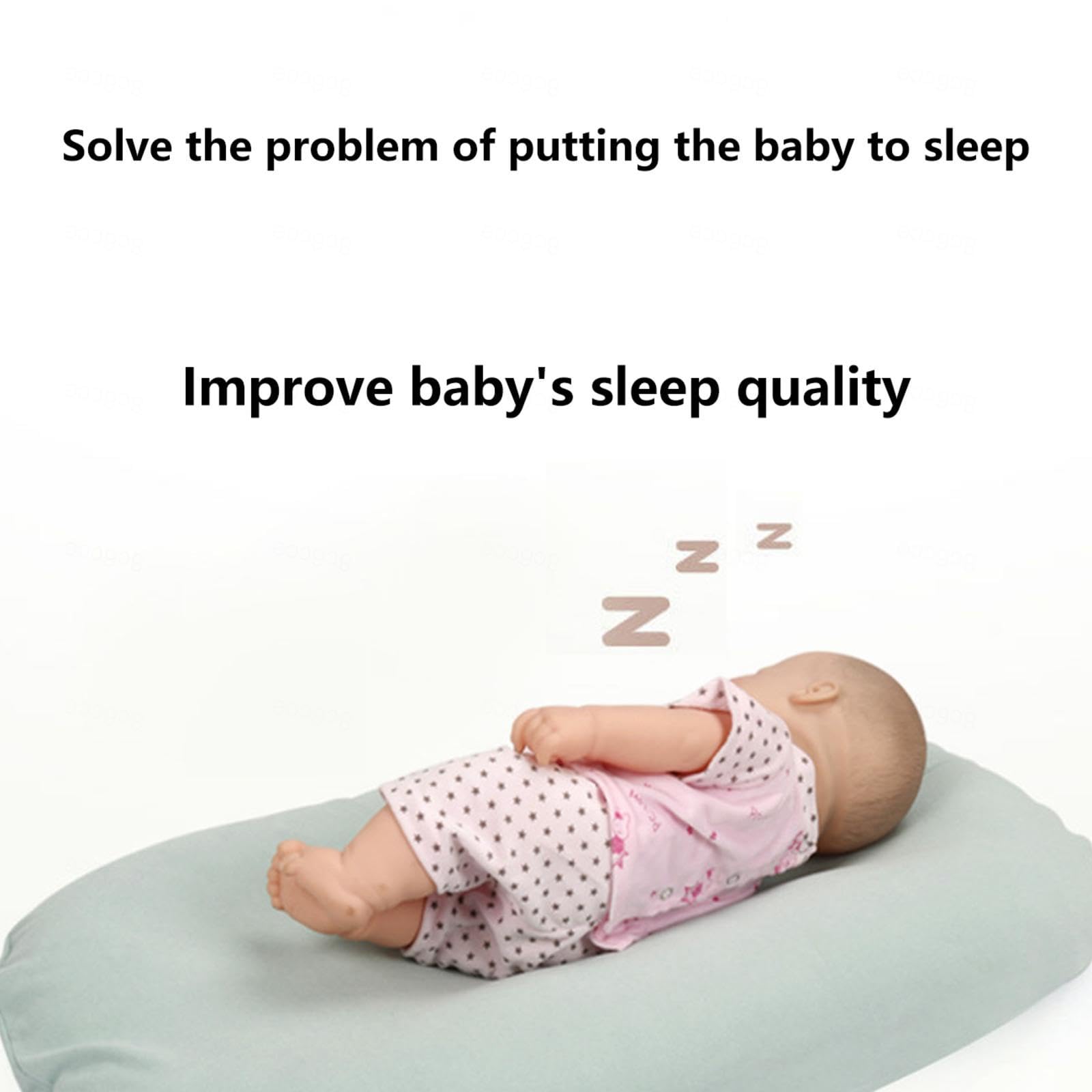 0-12 Meses Co-Sleeper para Bebé En Cama, Algodón Transpirable Cuna Nido Bebe Portátil Varios Estilos Reductor Bebe Cuna De Viaje,Green