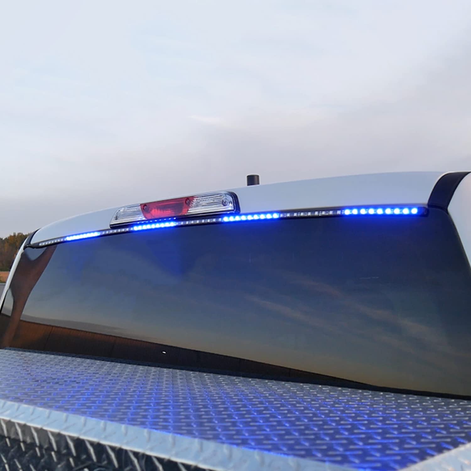 Firewire LEDs Emergency Truck Strobe Lights | Safety Vehicle Lighting Back Window or Under Tailgate LED kit with Strobe Controller | 49