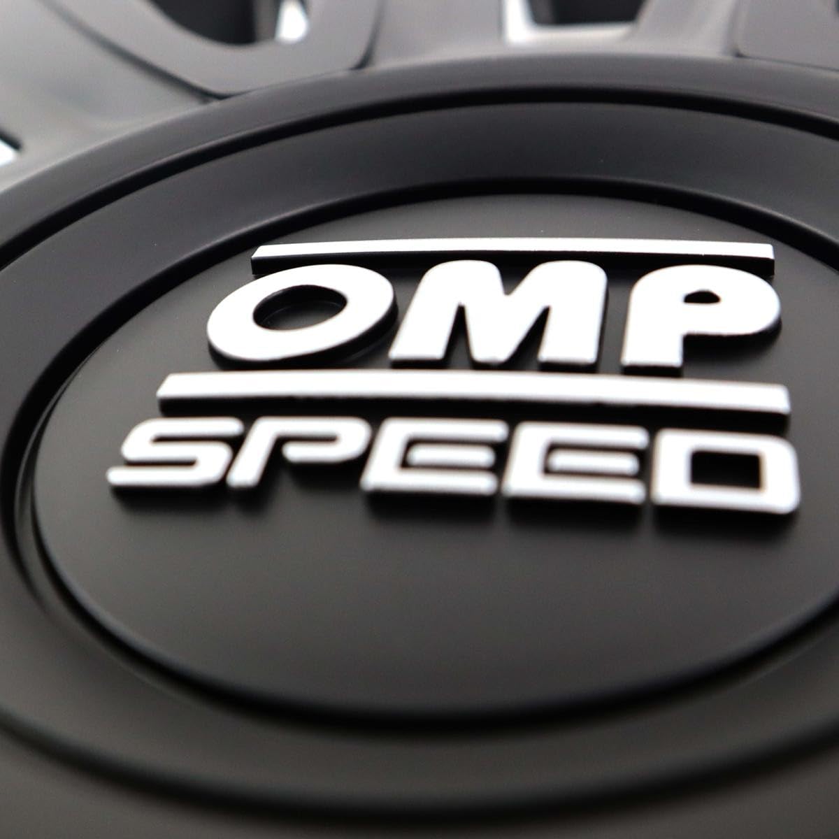 OMP SPEED SET 4 TAPACUBOS MAGNUM NEGRO 16 PULGADAS — view 9