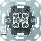 Schalterprogramm Gira 018500 Taster BA 2-Fach 2 Punkt KNX EIB Einsatz