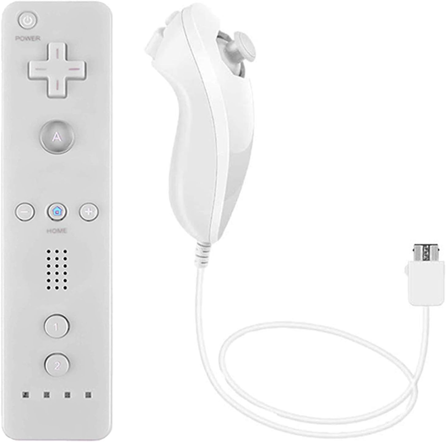 Lactivx Wii Controller, Wii Remote Controller and Nunchuck 2 Pack