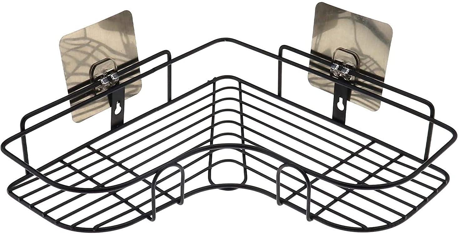 See full amazon price history chart for DARK Self-Adhesive Stainless Steel Bathroom Corner Rack Storage Shelves (Chrome Finish), Black , Set of 1 DARK Self-Adhesive Stainless Steel Bathroom Corner Rack Storage Shelves (Chrome Finish), Black , Set of 1 (B08HR2P6RM) Amazon Price History, Amazon Price Tracker