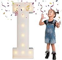 Vista 30 de 4 pies de alto, letras iluminadas con marco, letras enormes con marco, marco de globos en mosaico, letra grande para decoraciones de compromiso