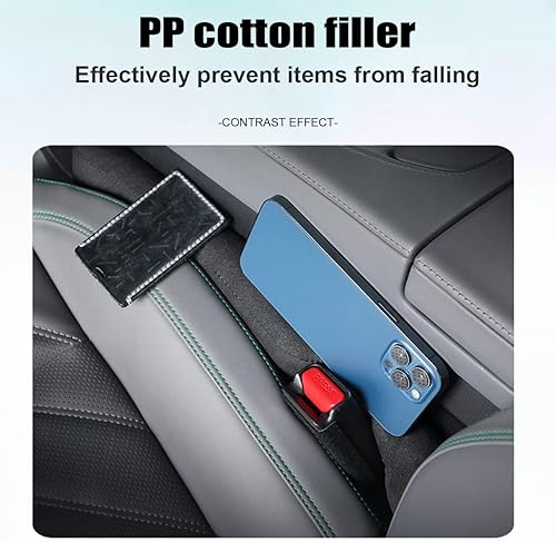 Miniatura 5 de zipelo Almohadilla de relleno universal para asiento de automóvil, paquete de 2 unidades para evitar que las cosas se caigan, el organizador llena