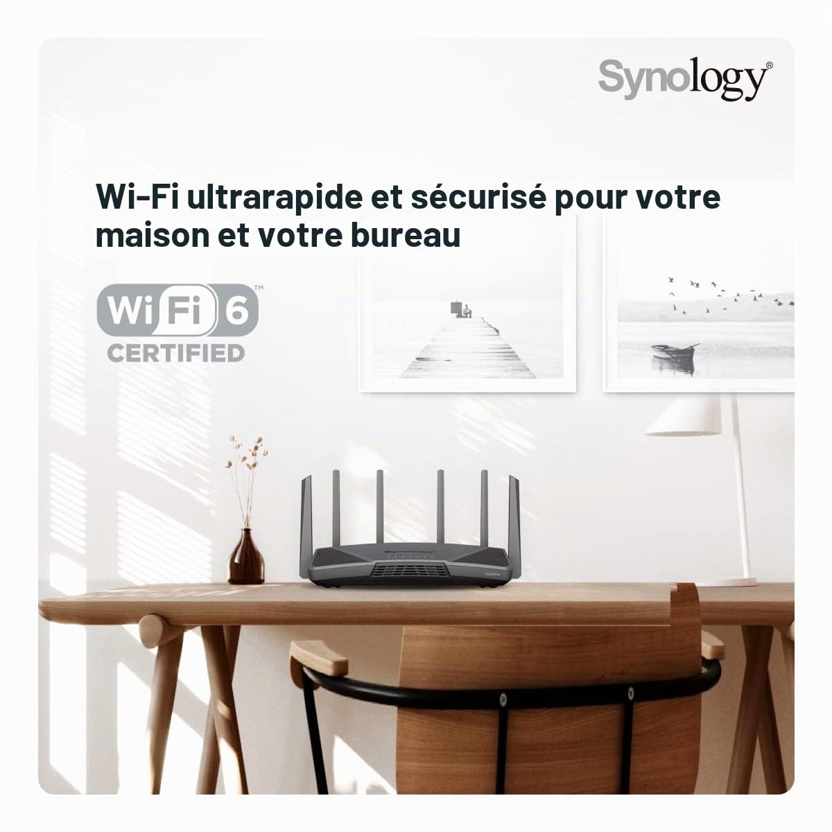 Router Synology RT6600AX Noir