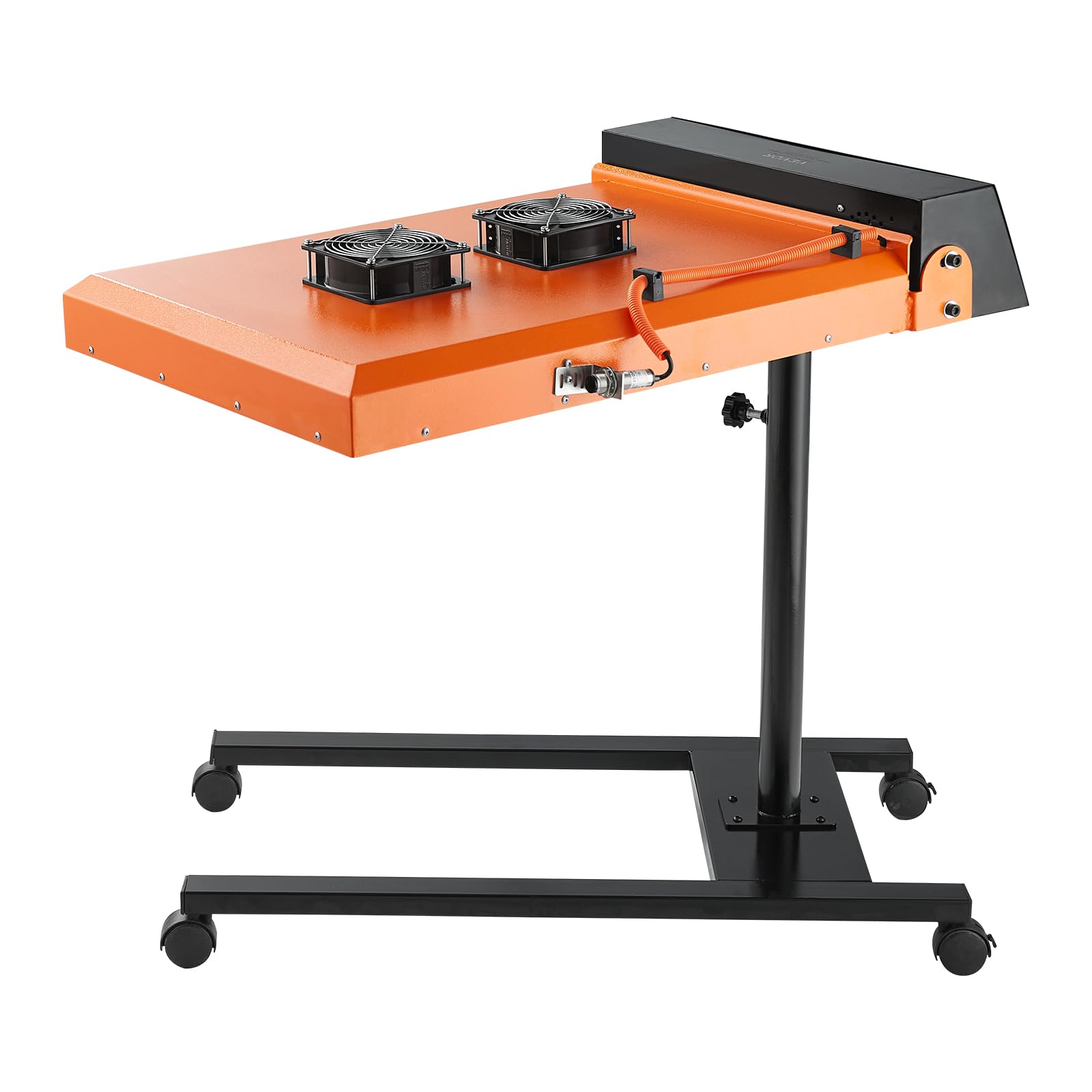 VEVOR Séchoir Flash pour Sérigraphie 6 kW, 48,5 x 54 cm, Séchoir de Sérigraphie Automatique, Temps de Séchage Réglable, avec Capteur, Hauteur Réglable, Refroidissement à Double Ventilateur, Atelier