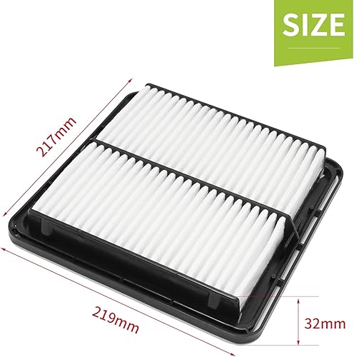 Miniatura 4 de Elemento de filtro de aire del motor 16546AA12A compatible con Subaru Forester 2009-2014 Impreza 2008-2016 Legacy 2007-2019
