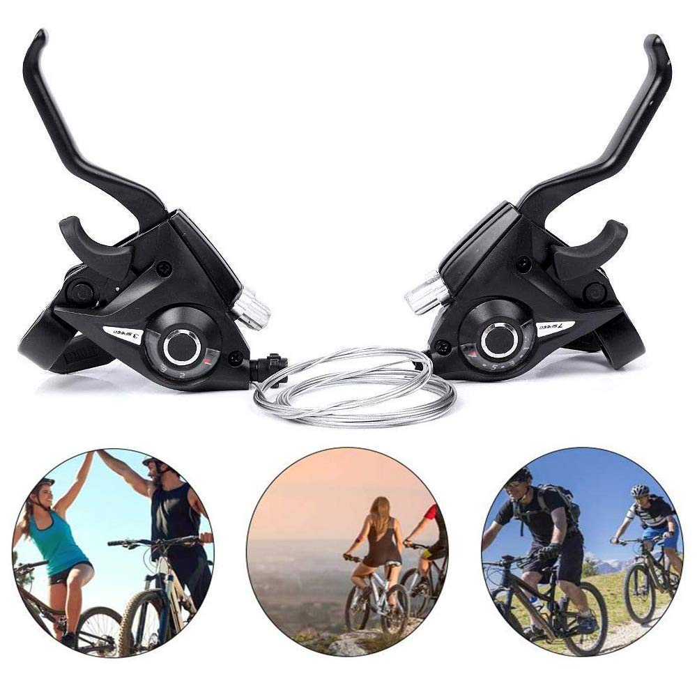 Amazon.co.jp: Yitokmc 1ペア マウンテンバイク ギアシフター 自転車