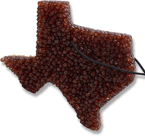 Leather, Lone Star Candles & More’s Premium Strongly Scented Freshies, Authentic Aroma of Genuine Leather, Car & Air Freshener, USA Made in Texas,