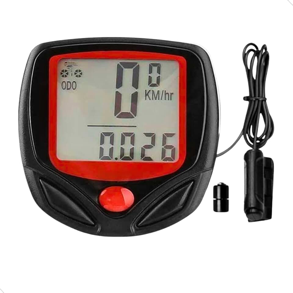 Velocimetro Ciclocomputador Digital De Bordo Bike Bicicleta c/Hodômetro Ciclismo com Visor Digital Mundo Compras