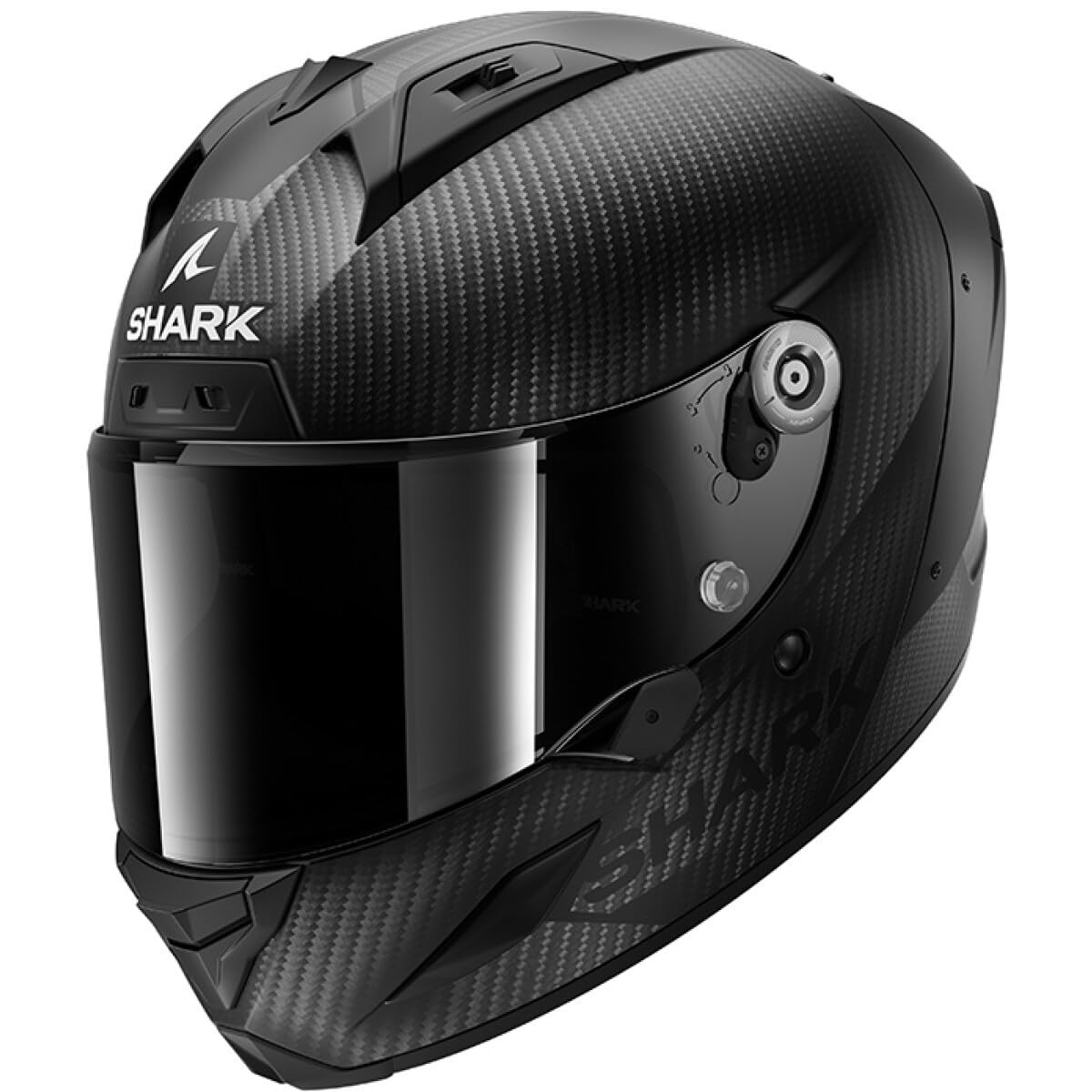 SHARK, Casco Moto Integral CARBON SKIN Black Carbon DKD, XS