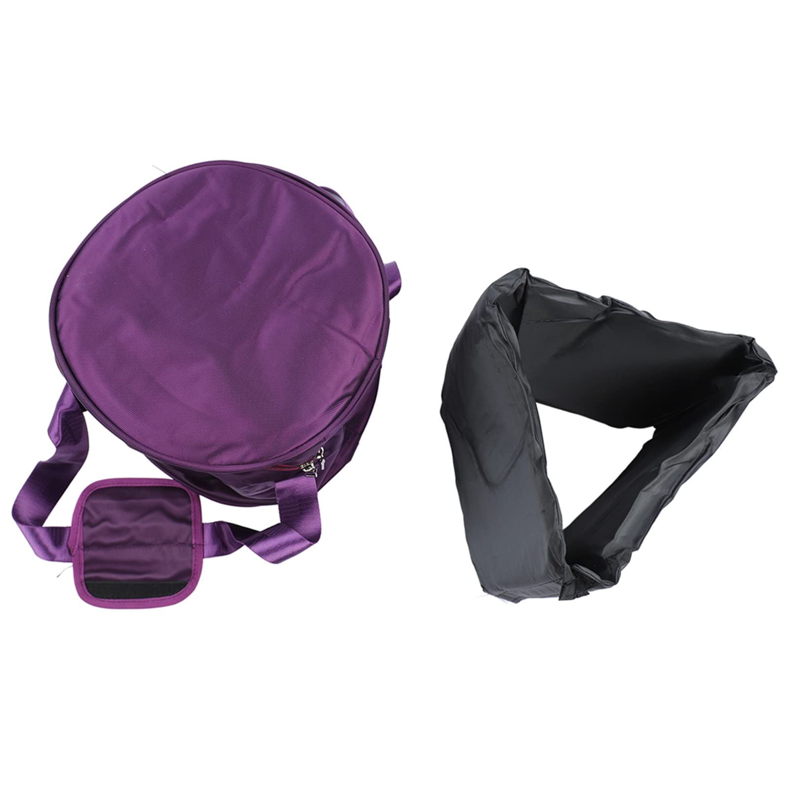 Borsa per Campane Tibetane Custodia per Campane Tibetane, Borsa per Campane Tibetane con Borse, Custodie e Coperture per Manici (12 pollici viola puro)