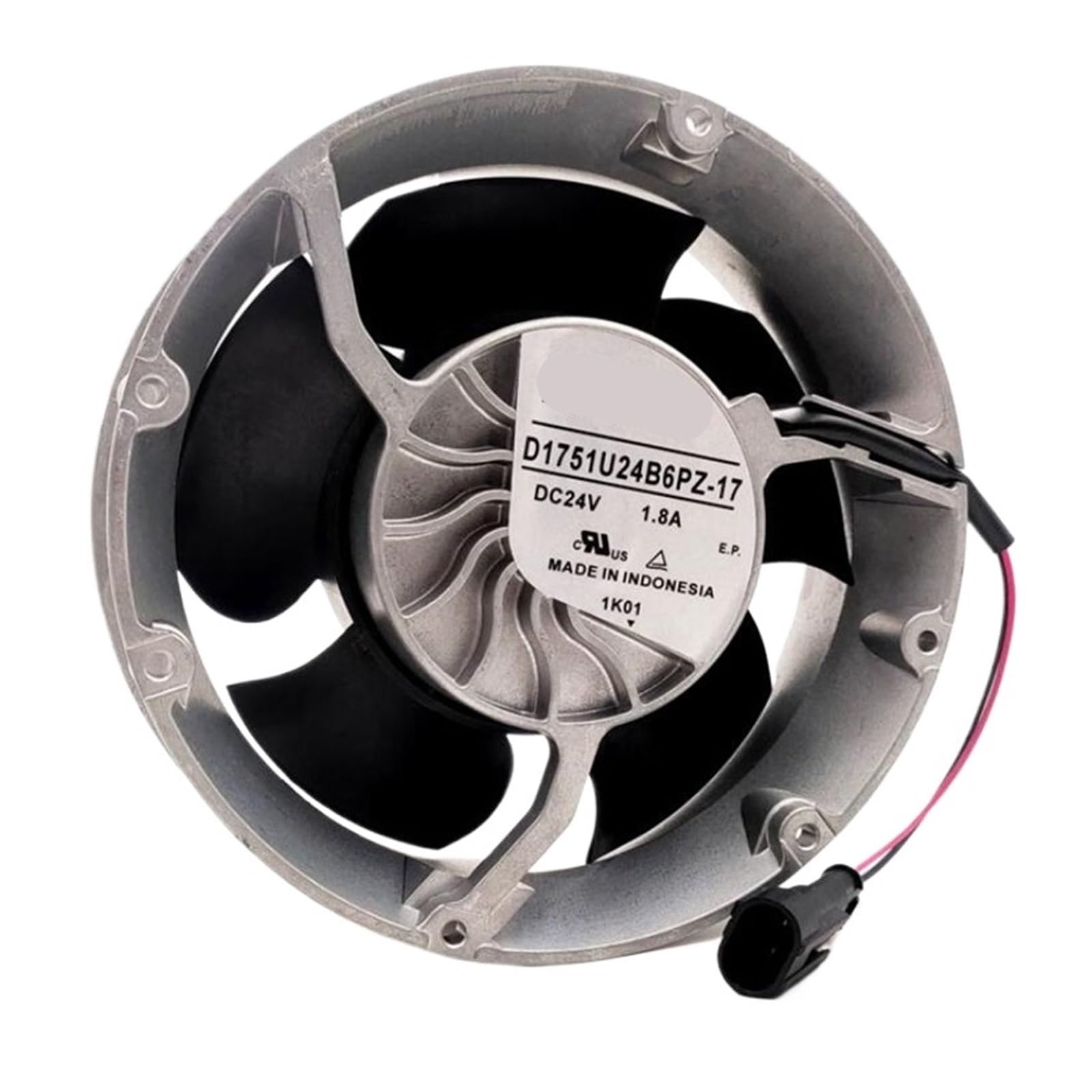 KNIUWMBMH D1751U24B6PZ-17 17051 DC24V Frequency Converter Fan