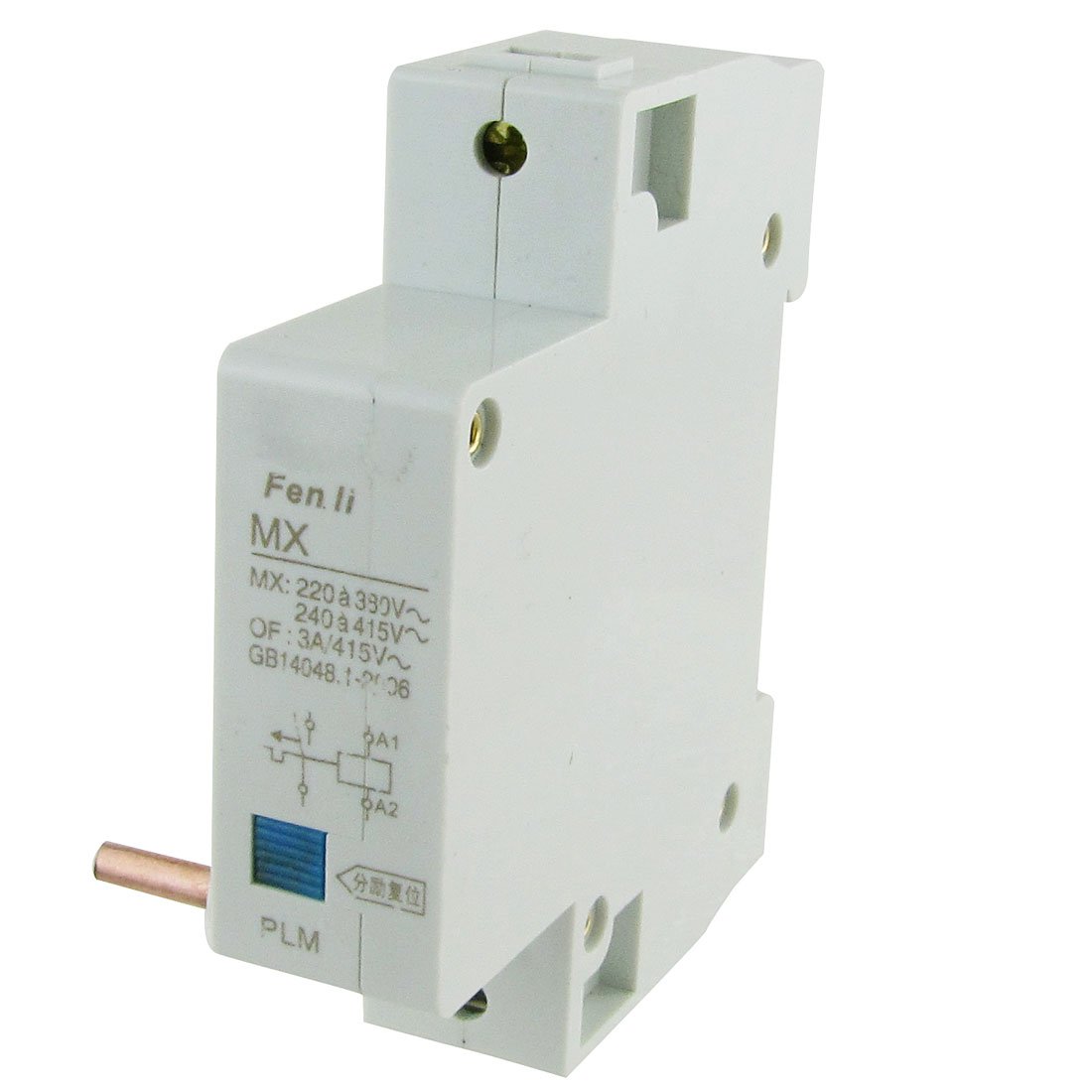 IEUMJNAT MCB Miniature Circuit Breaker Auxiliary Switch 220V AC