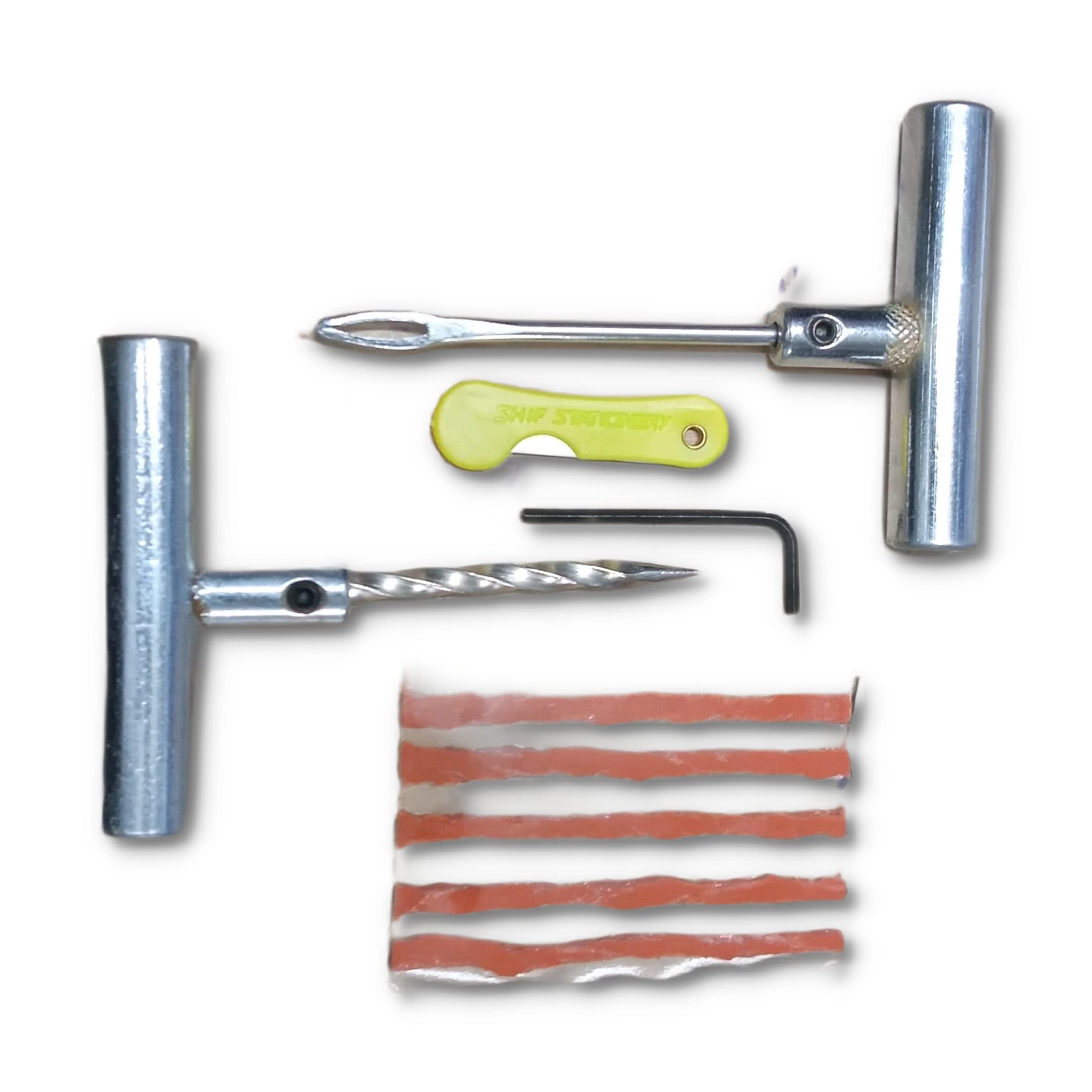 See full amazon price history chart for Seahorse Polymers Tubeless Tyre Puncture Repair Silver Kit/Heavy Duty with 5 Pcs Brown Strips and Free Carry Bag Seahorse Polymers Tubeless Tyre Puncture Repair Silver Kit/Heavy Duty with 5 Pcs Brown Strips and Free Carry Bag (B09SLYG947) Amazon Price History, Amazon Price Tracker