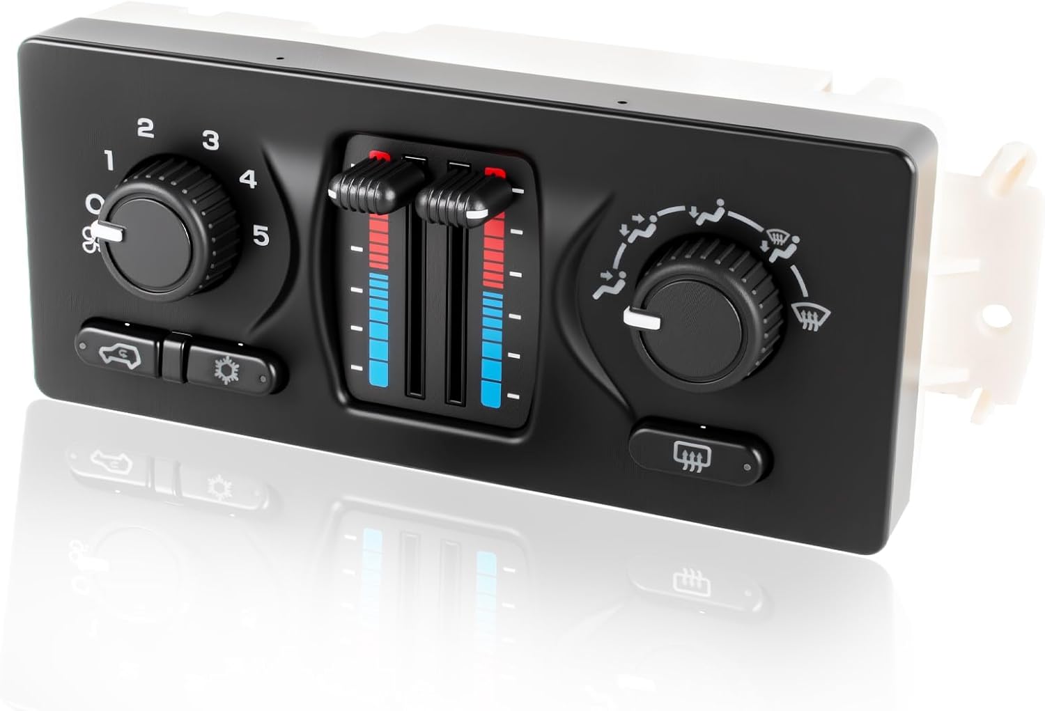 Climate Control Module 599-210XD, AC Control Panel Compatible with Cadillac Escalade Chevy GMC Buick Isuzu Saab Yukon Silverado Avalanche Suburban Trallblazer, Replace 10370033, 10370034