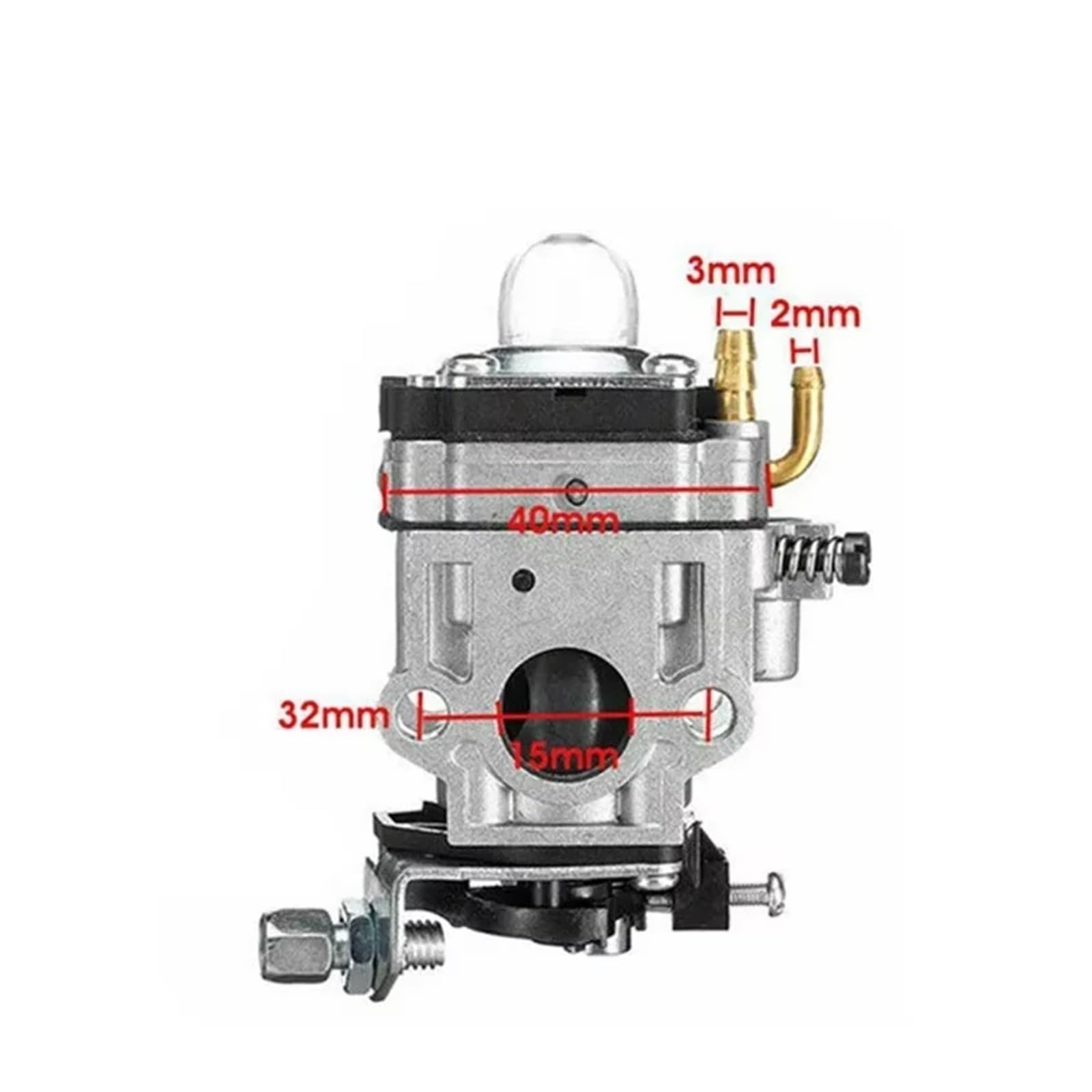 Para carburador de motor, cortacésped, desbrozadora, cortasetos, accesorios generales para(CF009)