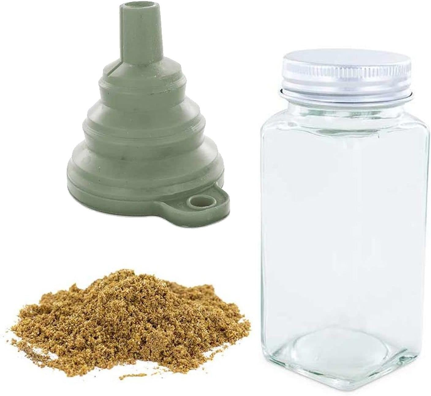 Spice bottle + funnel + ground coriander 40 g