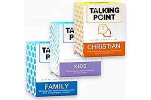TALKING POINT CARDS Big Questions Bundle (Kids): 600 Thought Provoking Conversation Starters