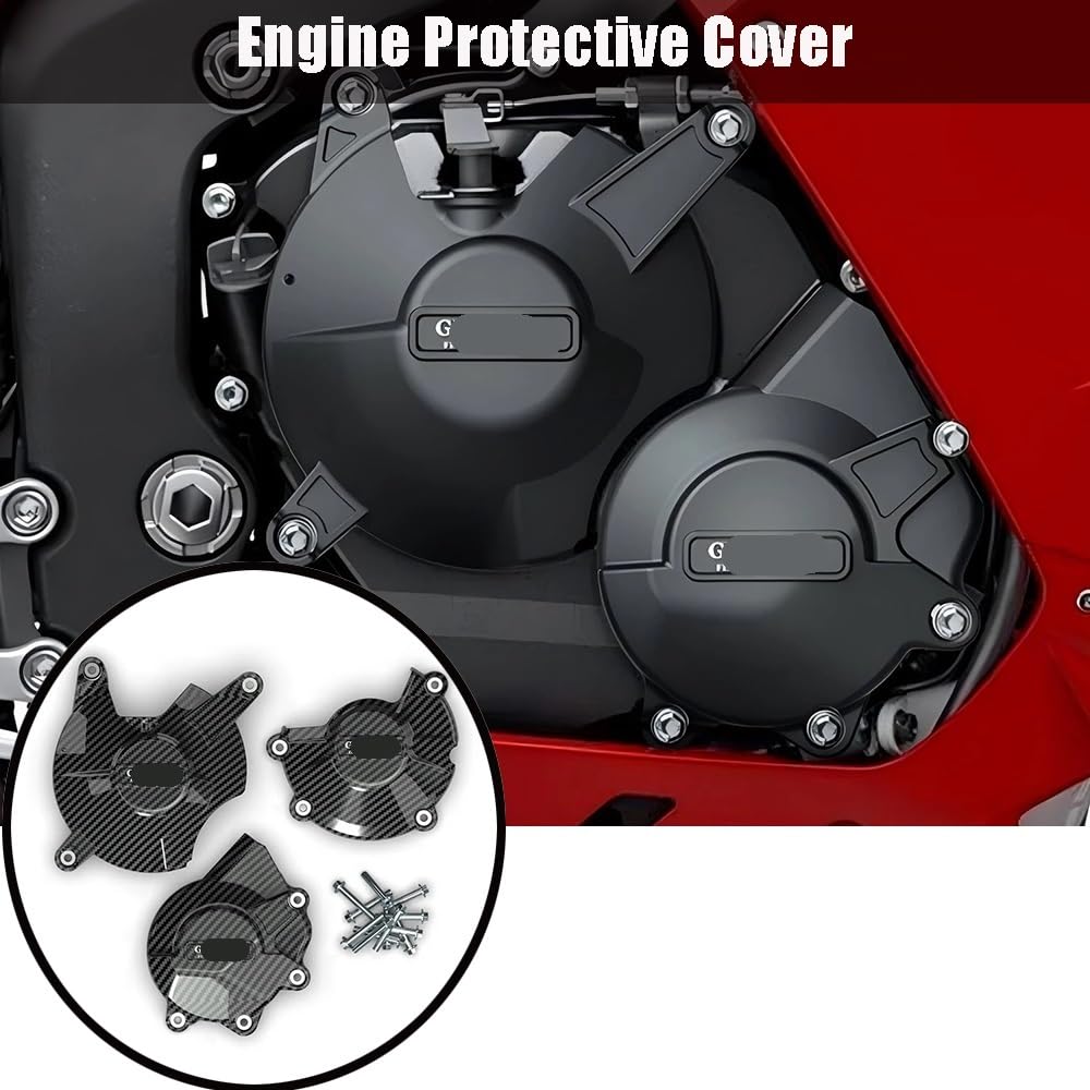 Cubierta motor protector CBR600RR accesorios motocicleta 2024 2025 5