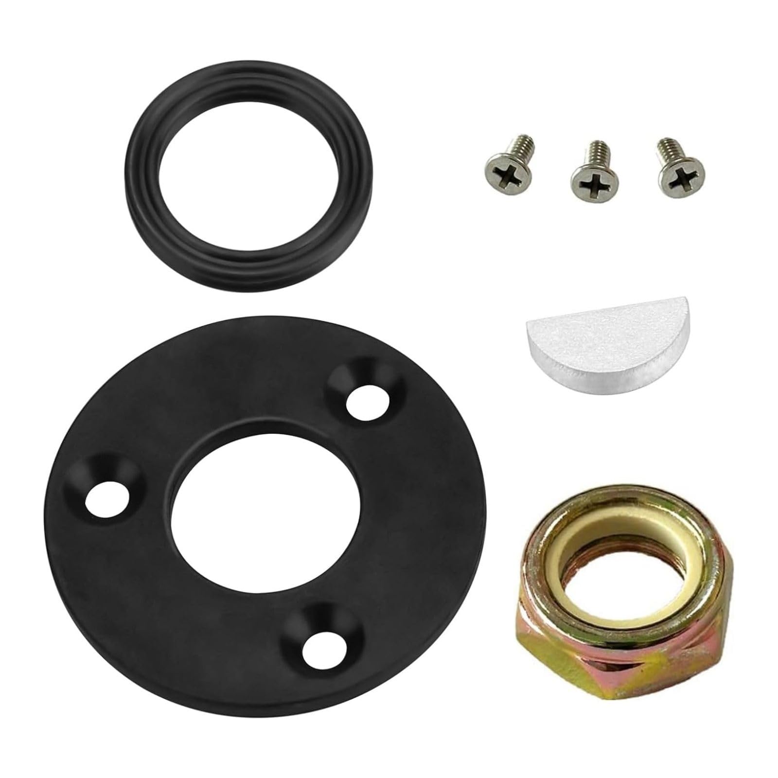 Quad-Ring-Wellendichtring HP6032 Nyloc 5/8 Zoll Mutter Holzmeister Schlüsselsatz passend für BayStar HH4314 HH4513 Hydraulische Lenkung Kit