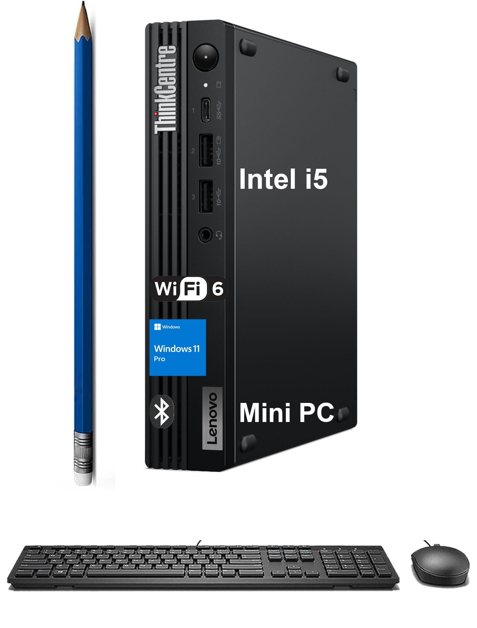 Amazon.com: Lenovo ThinkCentre M70q Gen 5 Tiny Business Desktop