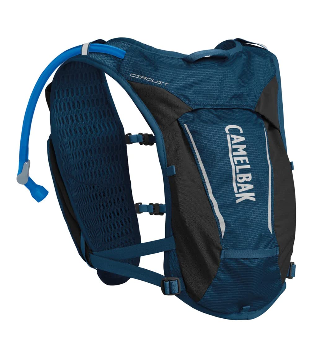CamelBak Womens Circuit Run Vest 50oz Hydration Bladder, Gibraltar Navy/Silver (B07HJQXW43) Amazon Price History, Amazon Price Tracker