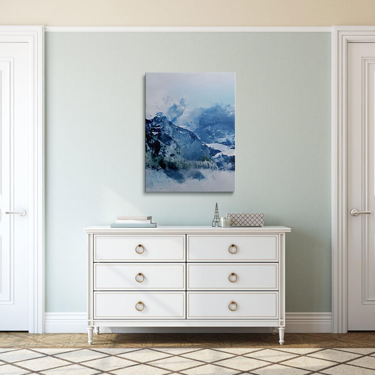 Set of 3 Wall Art for Living Room Abstract Forest Canvas Wall Decorations for Living Room Bedrooms Kitchen Hallway and Stairs 16 x 12 Inch GYH0006 - Image 3